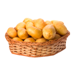 Russet Idaho Potatoes Fresh Premium Fruit and Produce Vegetables, 4 pound case